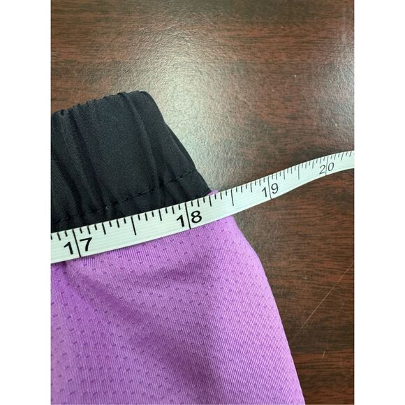 Old Navy Black and Purple Athletic Shorts Size Large - Picture 5 of 7